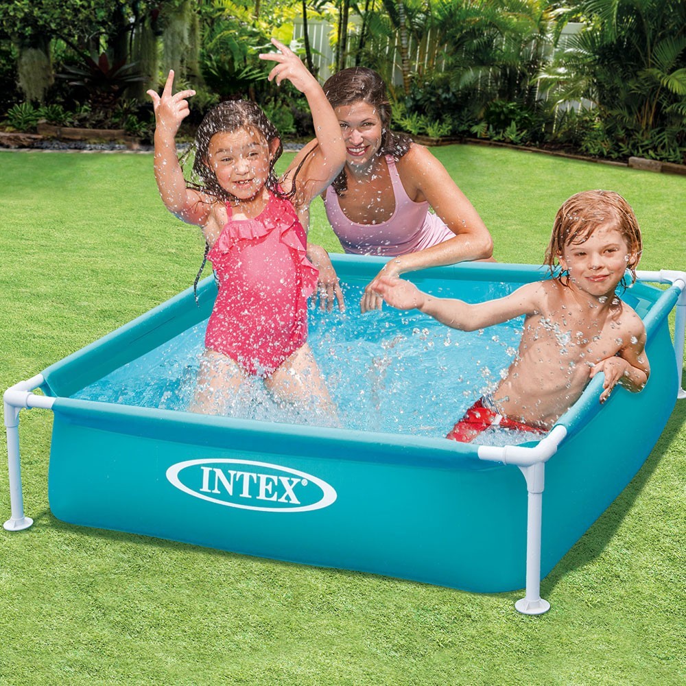 Intex Piscinette acidulée carrée 57173
