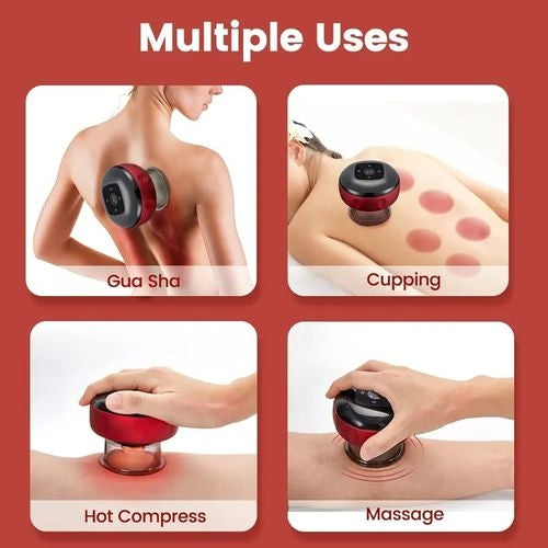 Appareil Masseur de Ventouses Électrique 4 en 1