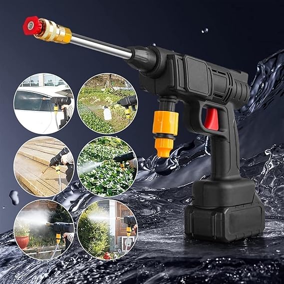 pistolet à eau double batterie 48v