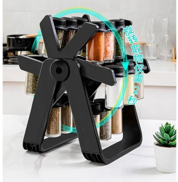 Épicerie Rotative avec 18 Pots