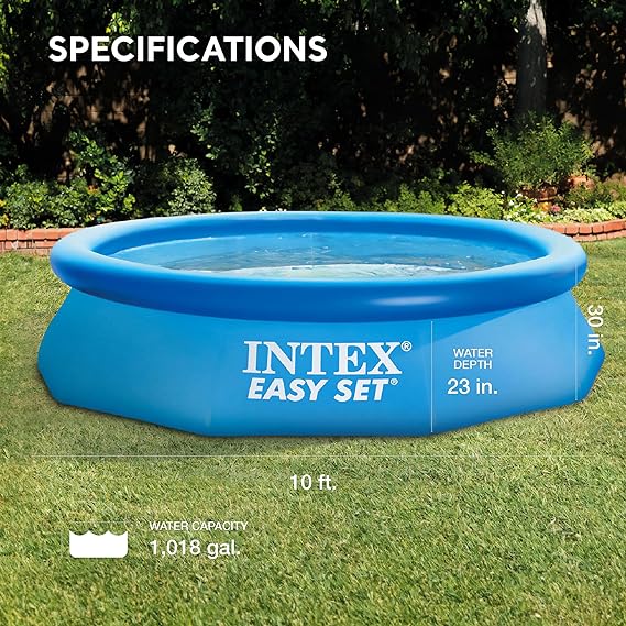 INTEX Piscine Gonflable Easy Set 305 X 76 Cm