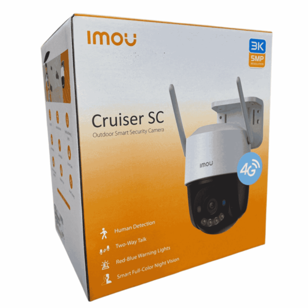 caméra Surveillance Externe IMOU Sans Fil 5MP Cruiser SC 4G
