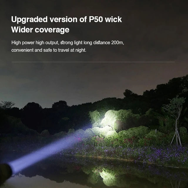 Lampe de poche LED 1000 lm
