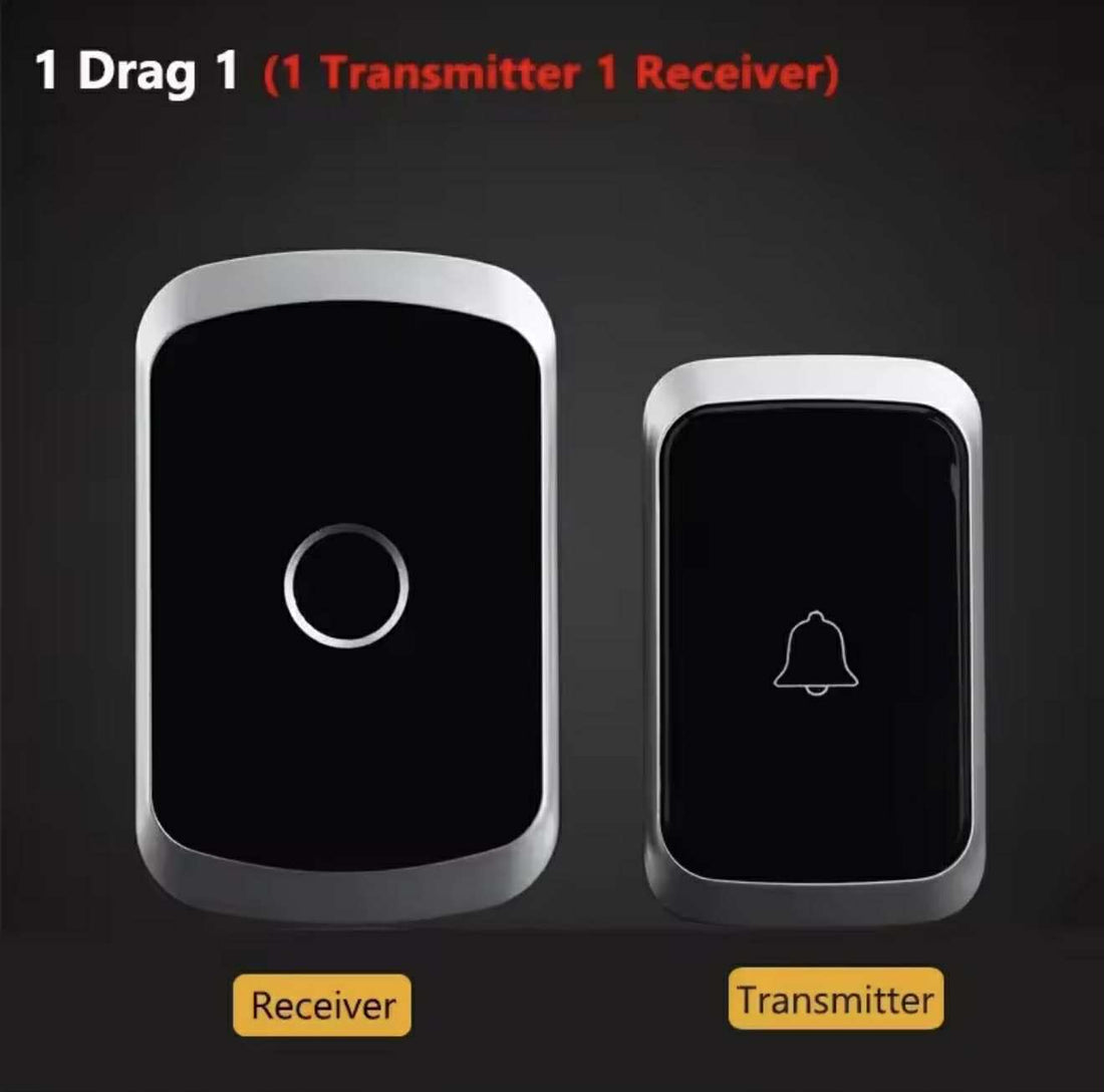 Sonnette de porte sans fil avec bouton tactile
