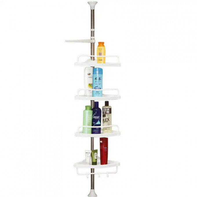Etagère d'angle de salle de bain polyvalente