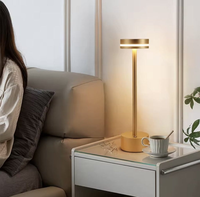Lampe de Table LED sans Fil Rechargeable Avec Tactile