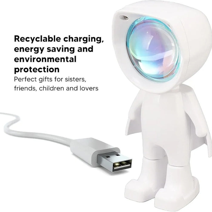 Astronaut Sunset Projection Lamp360°