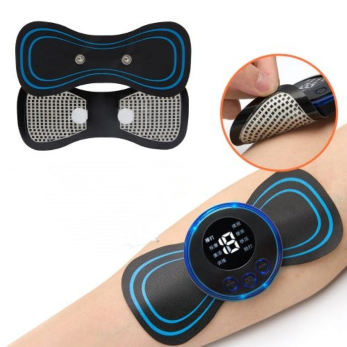 Masseur EMS Patch Rechargeable 8 Modes 19 Niveaux
