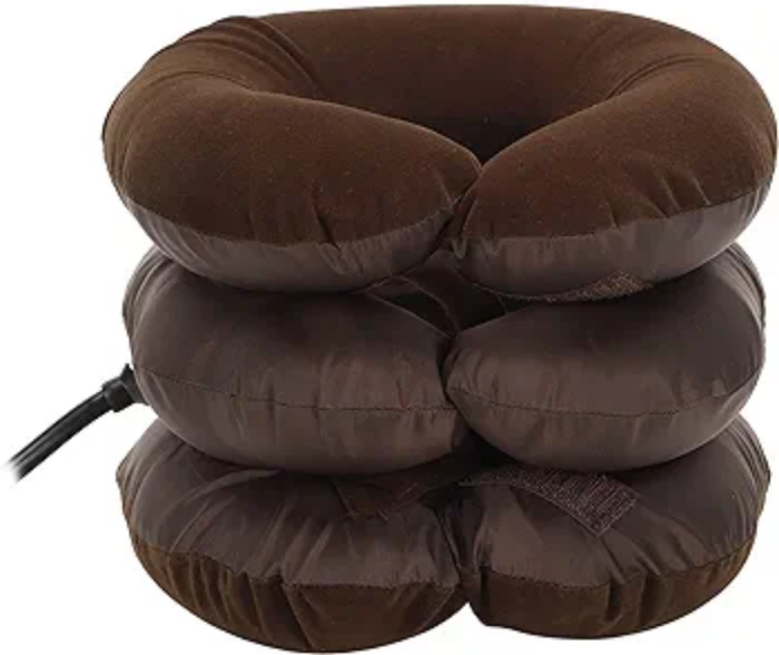 Coussin Cervical Gonflable À 3 Niveaux