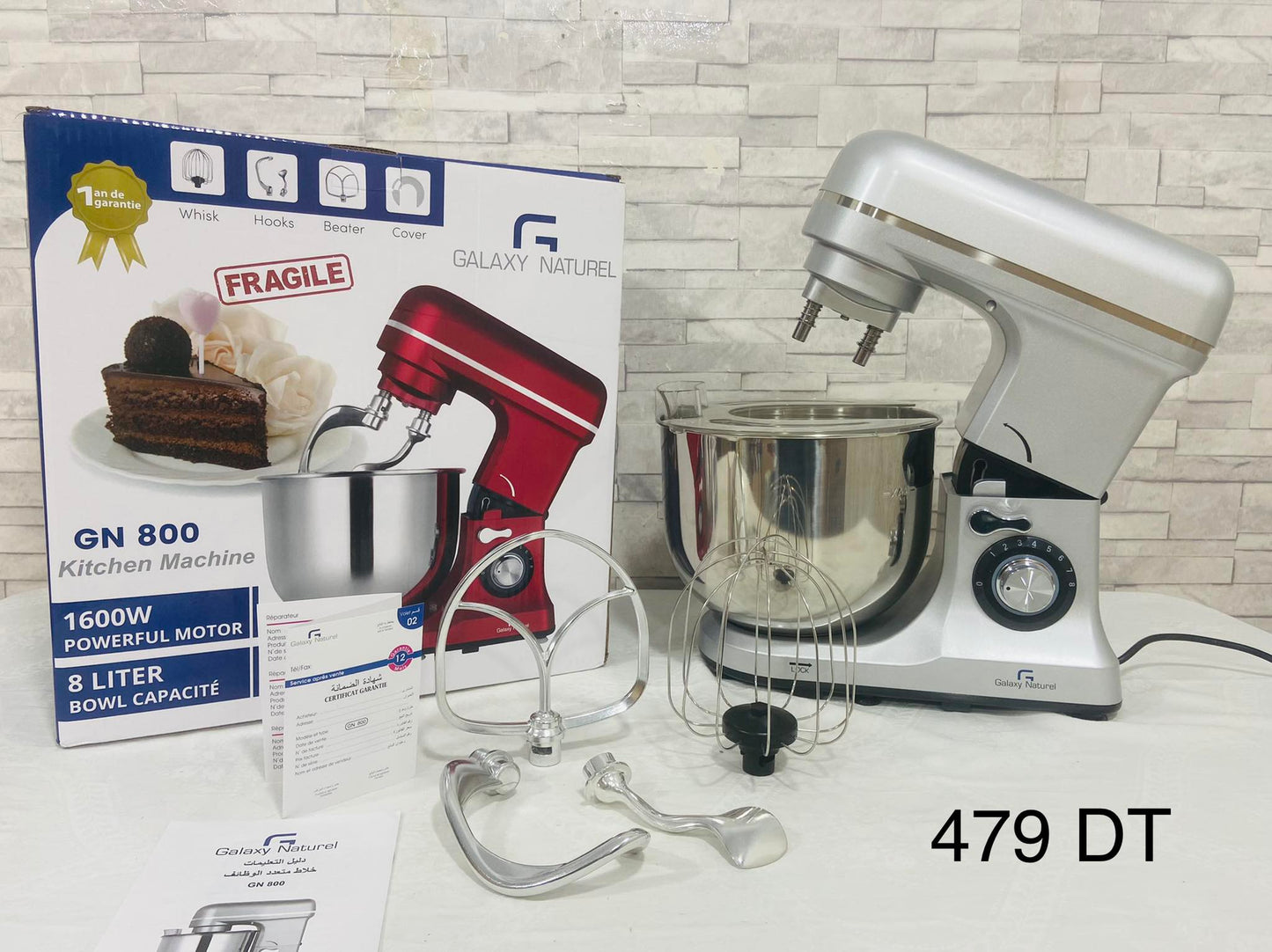 Pétrin Galaxy Naturel– 1600w
