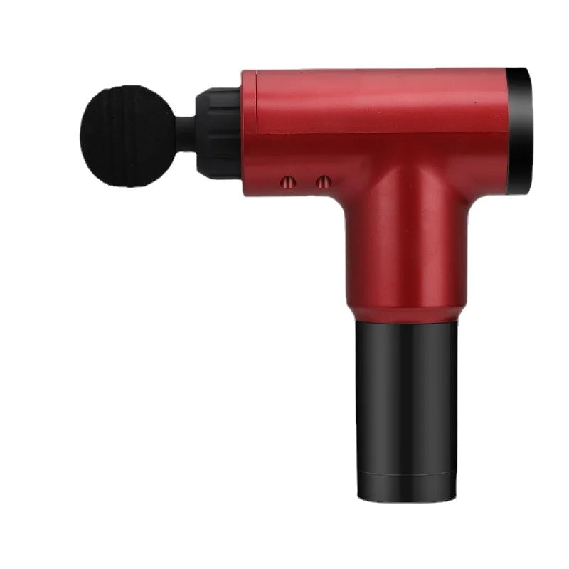 Pistolet de massage électrique avec 4 têtes