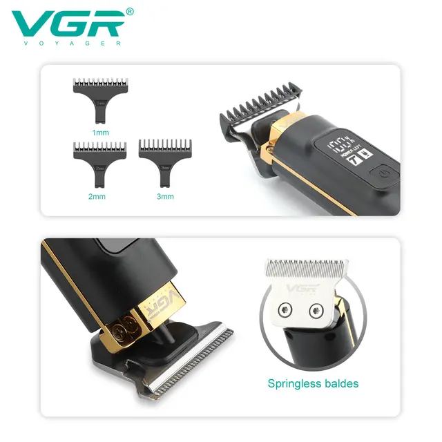 Tondeuse VGR V-985 Professionnel rechargeable sans fil