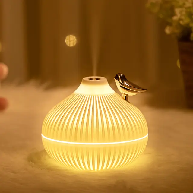 Aroma Diffuseur Électrique D'Huiles Essentielles Motif Oiseau 300 Ml