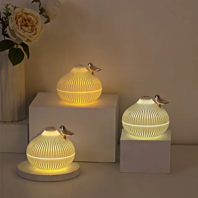 Aroma Diffuseur Électrique D'Huiles Essentielles Motif Oiseau 300 Ml