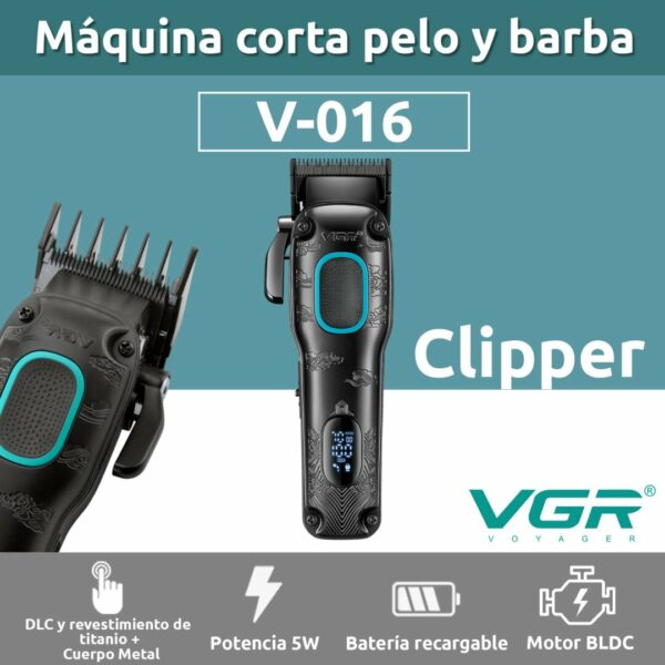 Tondeuse à cheveux professionnelle VGR V-016