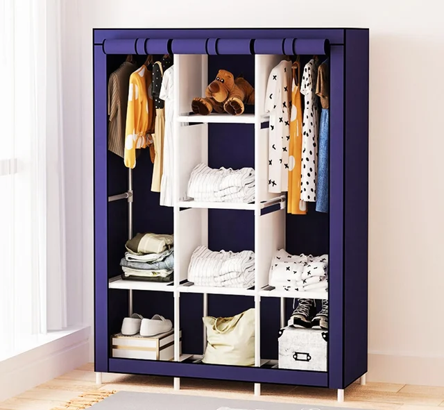 Armoire de rangement en tissu pliable modèle