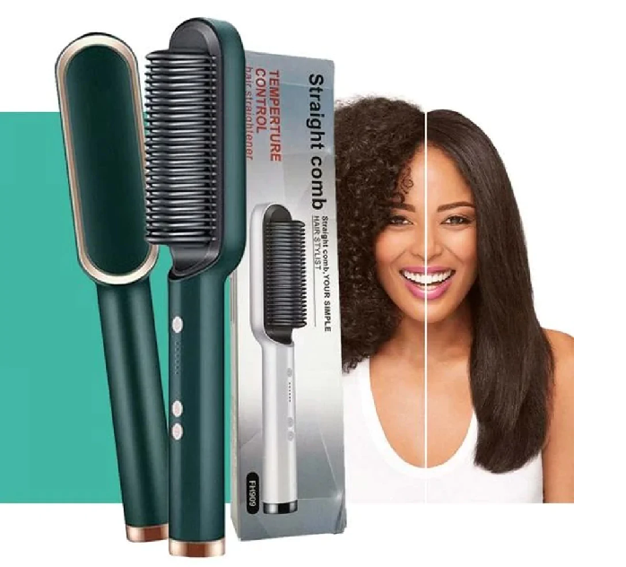 Brosse Lissante Chauffante En Céramique Température 110℃ 220℃
