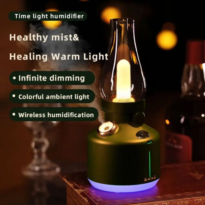 veilleuse rechargeable avec Diffuseur d'huile essentiel