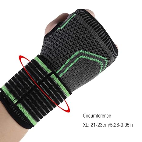 Attelle de poignet pressurisée réglable pour le sport