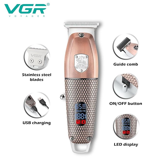 Tondeuse VGR V-976 Professionnel rechargeable sans fi