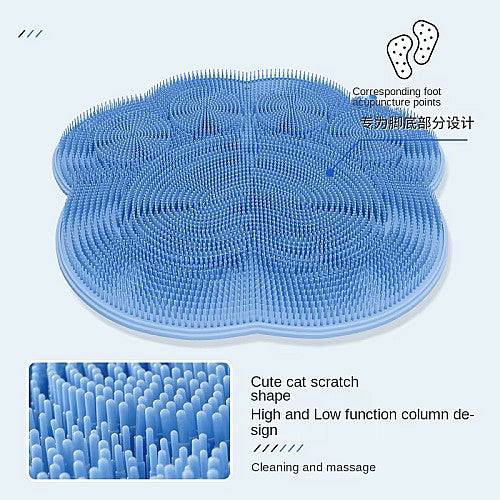 Tapis de Massage Antidérapant pour la Salle de Bain