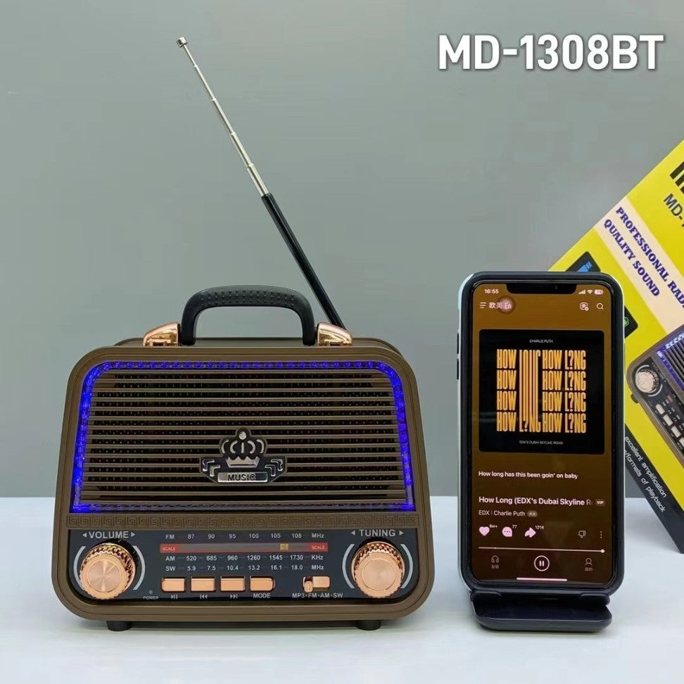 Radio Speaker vintage Bluetooth