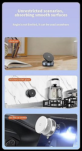 Support de téléphone pour voiture K009 avec ventouse mécanique
