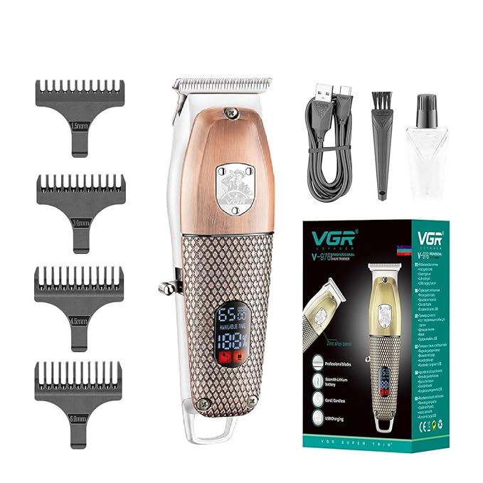 Tondeuse VGR V-976 Professionnel rechargeable sans fi