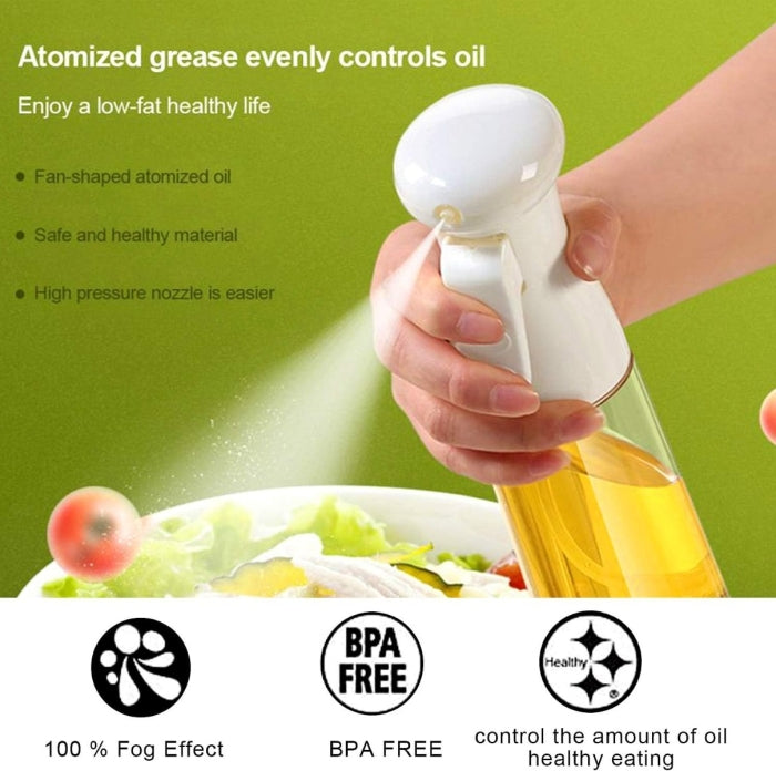 Vaporisateur Huile et Vinaigre 210 ML Spray en Verre