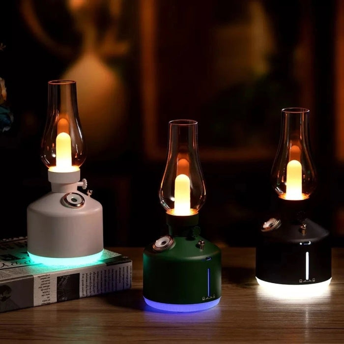 veilleuse rechargeable avec Diffuseur d'huile essentiel