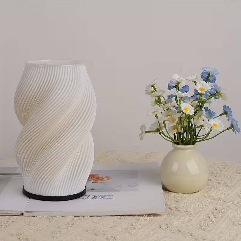 Vase lumineux RGB télécommandé - lampe de table LED créative, alimentation USB