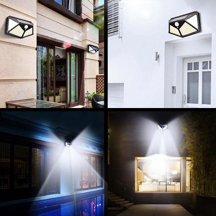 Lampe Solaire Avec Détecteur De Mouvement - 3 Modes - Étanche