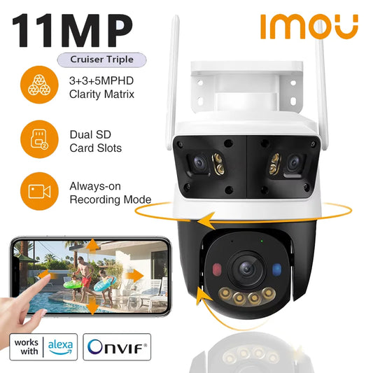 CAMERA IMOU TRIPLE-LENS 11MP