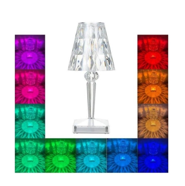Lampe De Table En Acrylique RGB