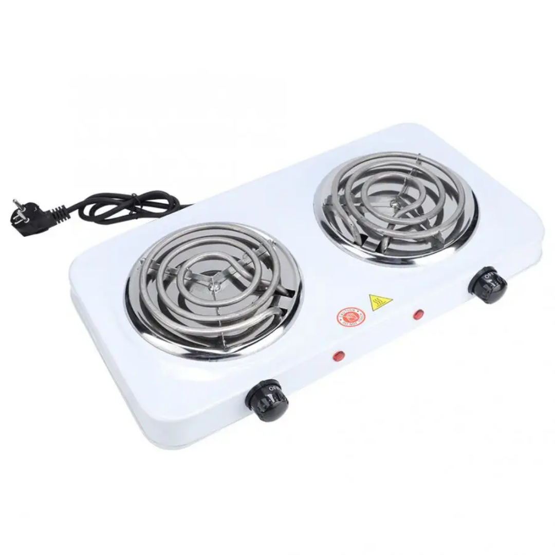 Plaque chauffante électrique double – 2000w