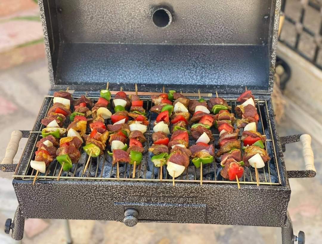 BARBECUE GRAND MODÈLE AVEC COUVERCLE