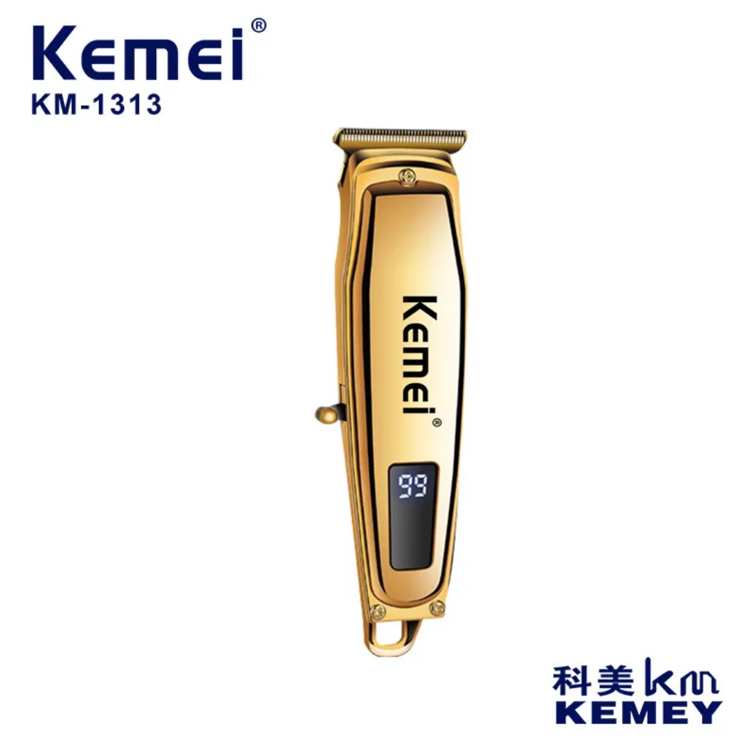 Tondeuse Kemei 1313 – Écran Digital & Finition