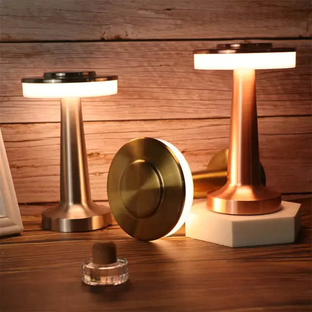 Lampe de table sans fil rechargeable