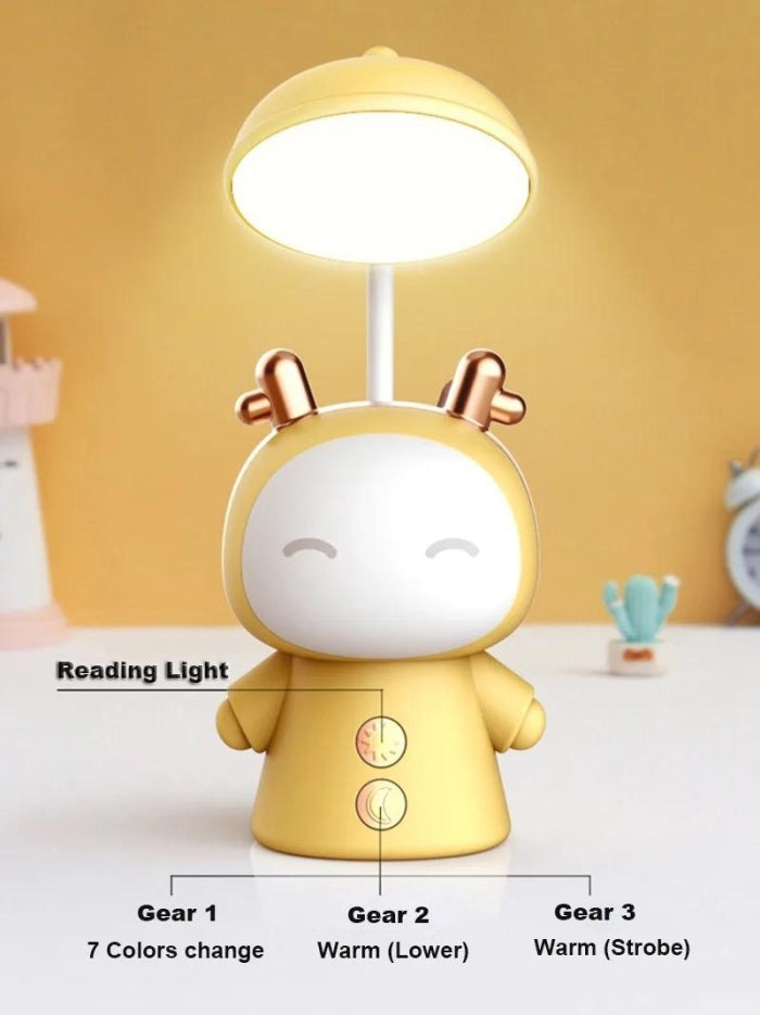 Lampe De Bureau Rechargeable LED Motif Cartoon
