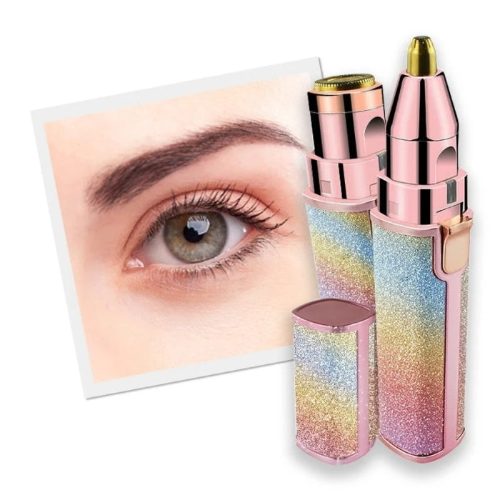 Épilateur Rechargeable 2 en 1 Pour Femme